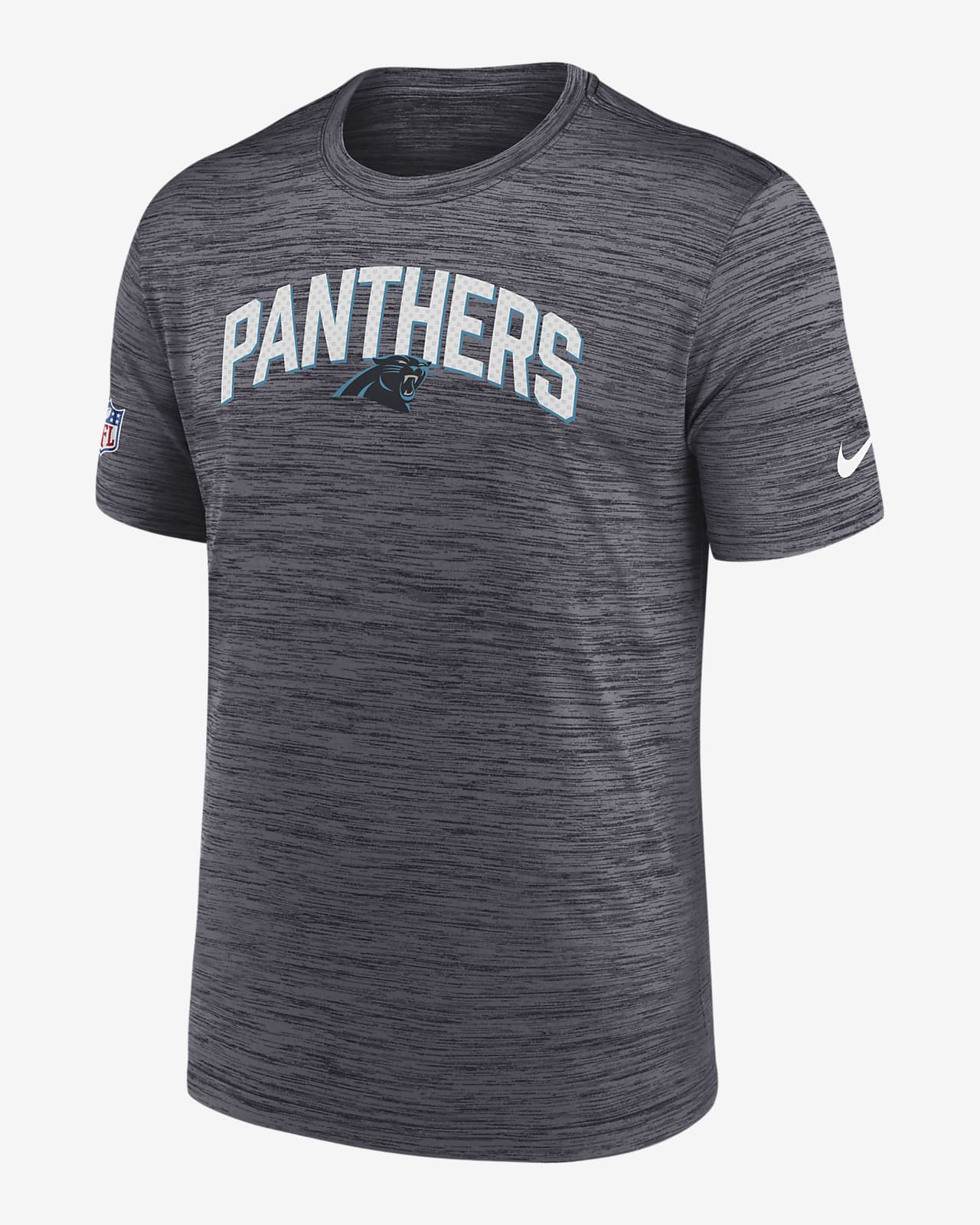 Nike Dri-FIT Velocity Athletic Stack (NFL Carolina Panthers) Men's T-Shirt