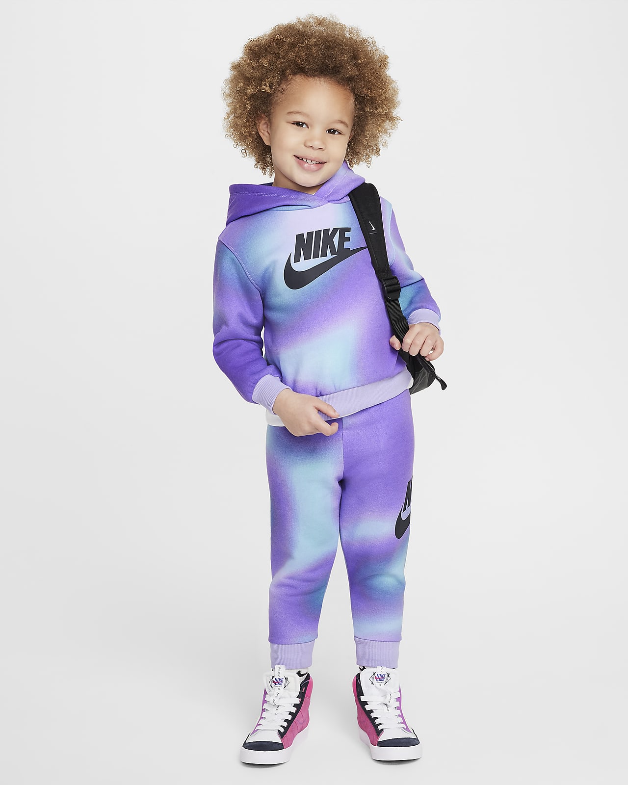 Nike Solarized Toddler Pullover Hoodie and Pants Set