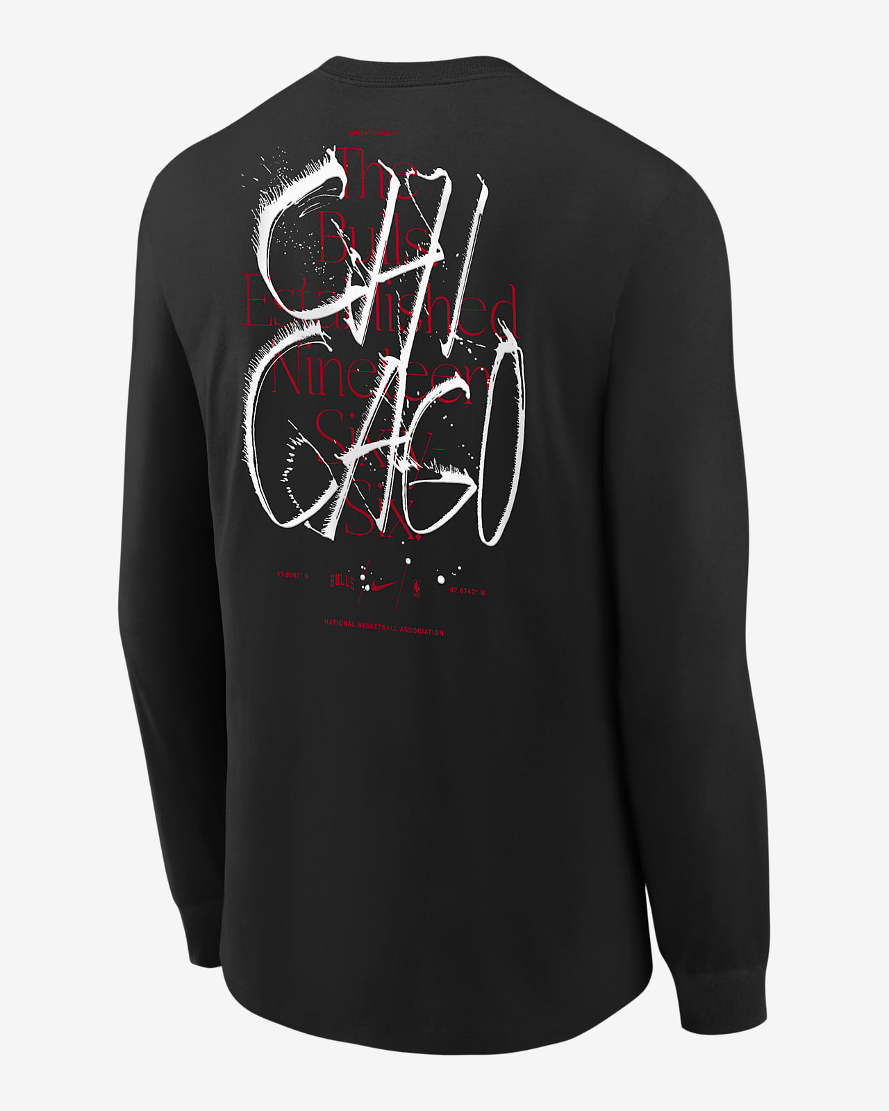 Long sleeve bulls store shirt