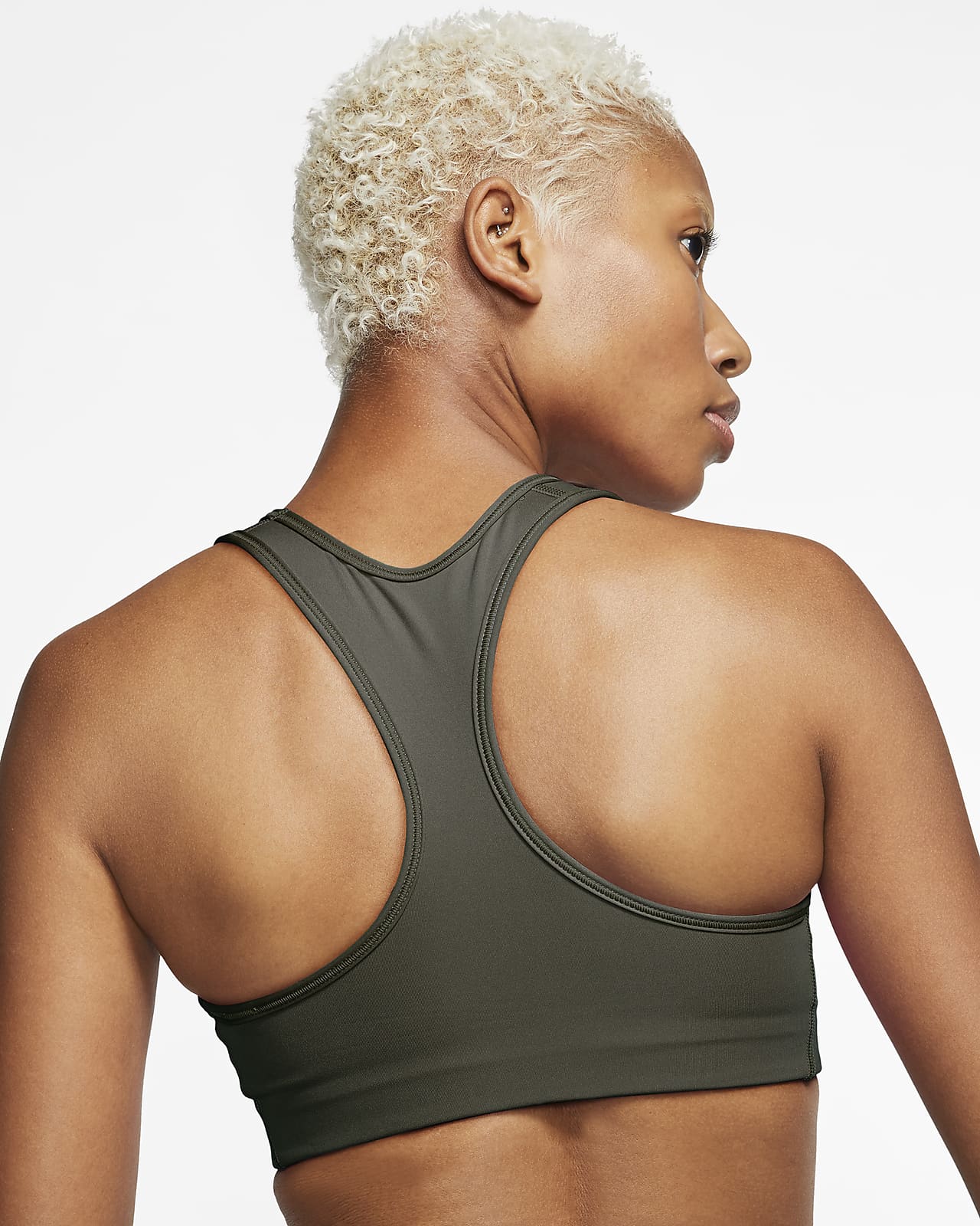 nike khaki sports bra