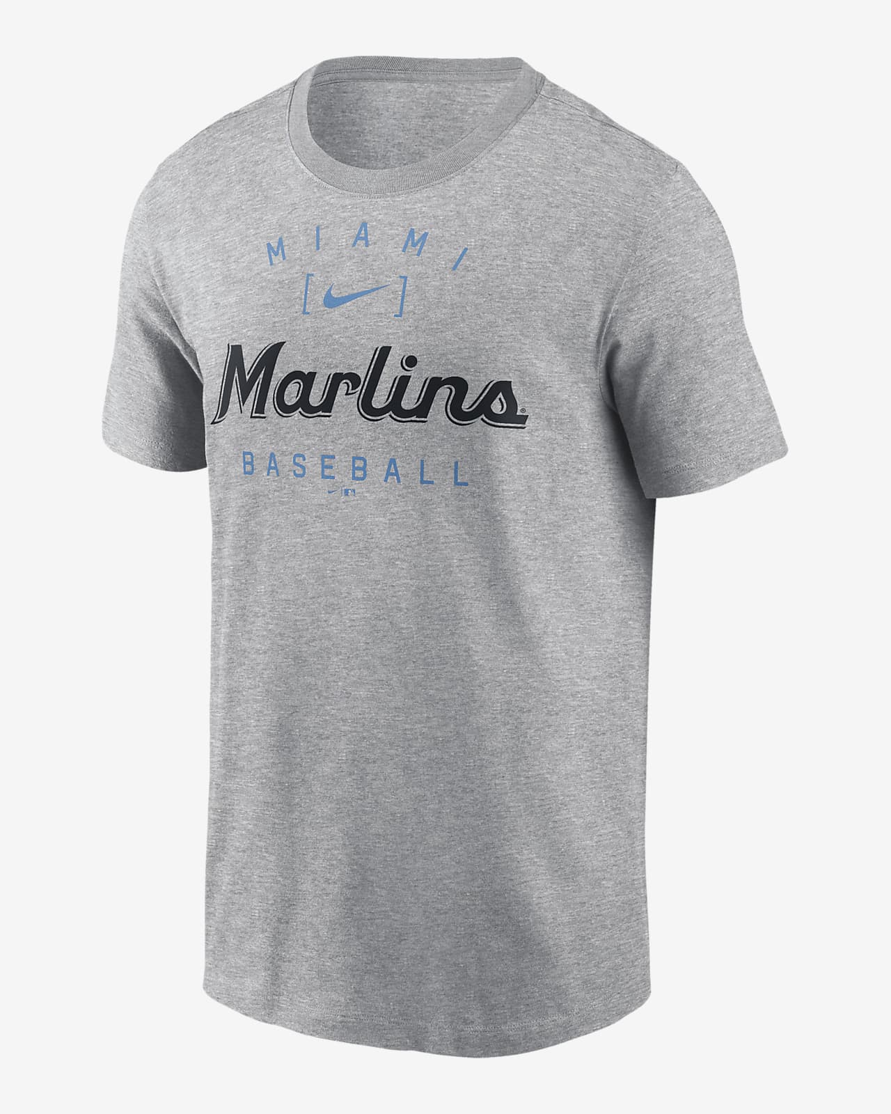 Miami Marlins Home Team Athletic Arch Men's Nike MLB T-Shirt