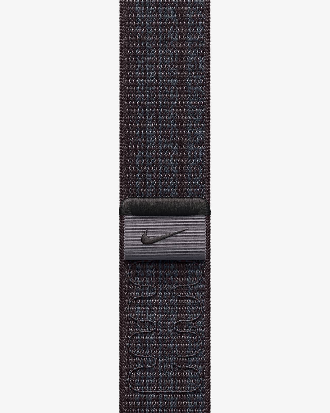 Opaska sportowa Nike 41 mm czarna/niebieska