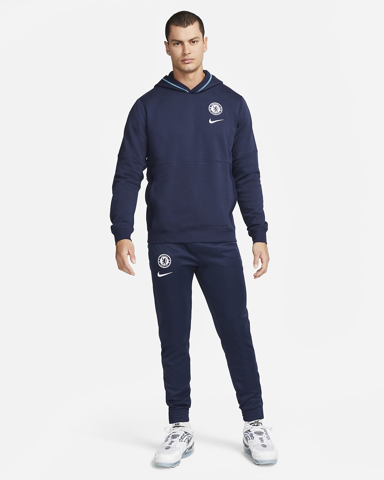 FC Travel Sudadera capucha de tejido Fleece de fútbol - Hombre. Nike ES