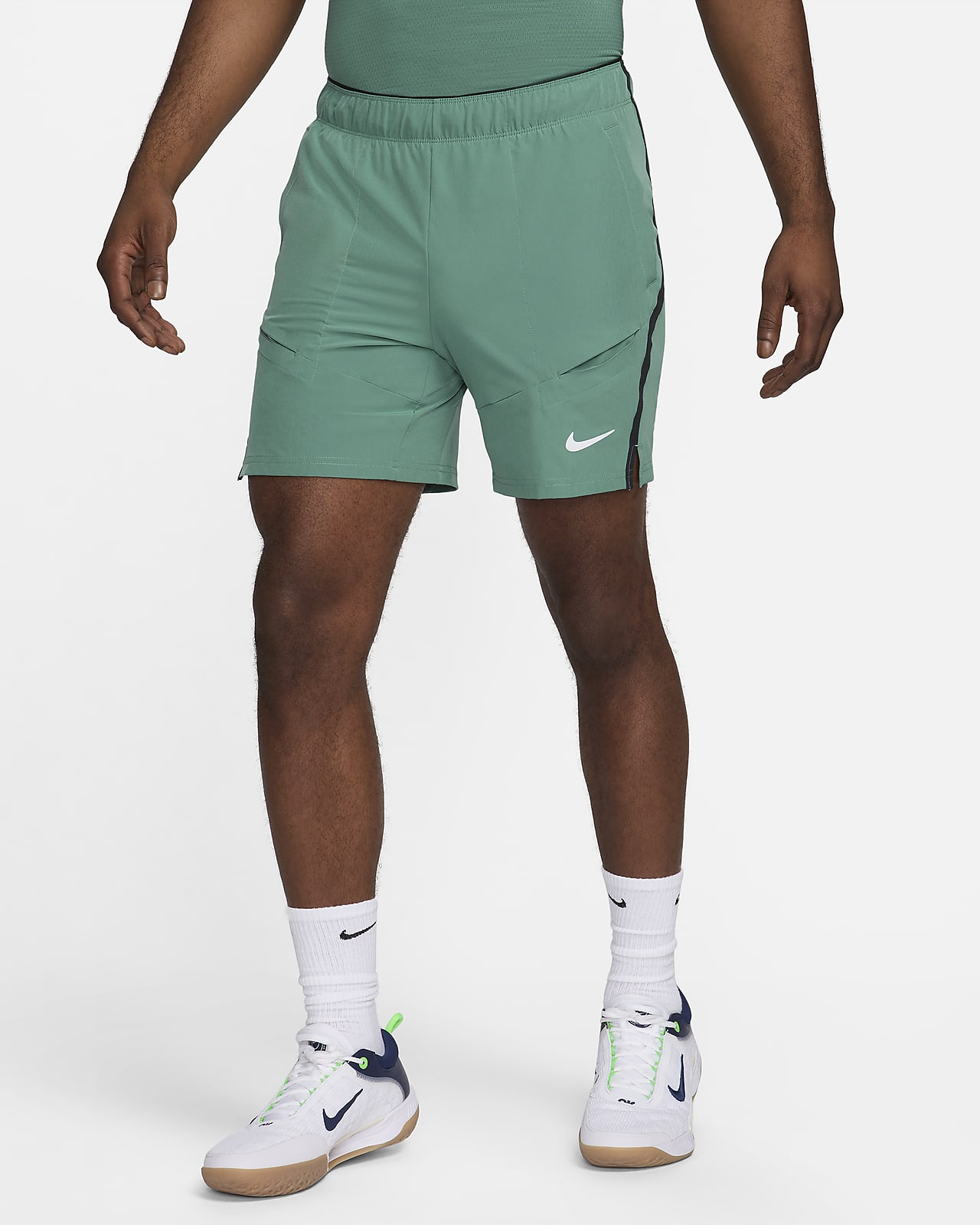 Buy Nike Men's Court Tennis Pants Black in KSA -SSS