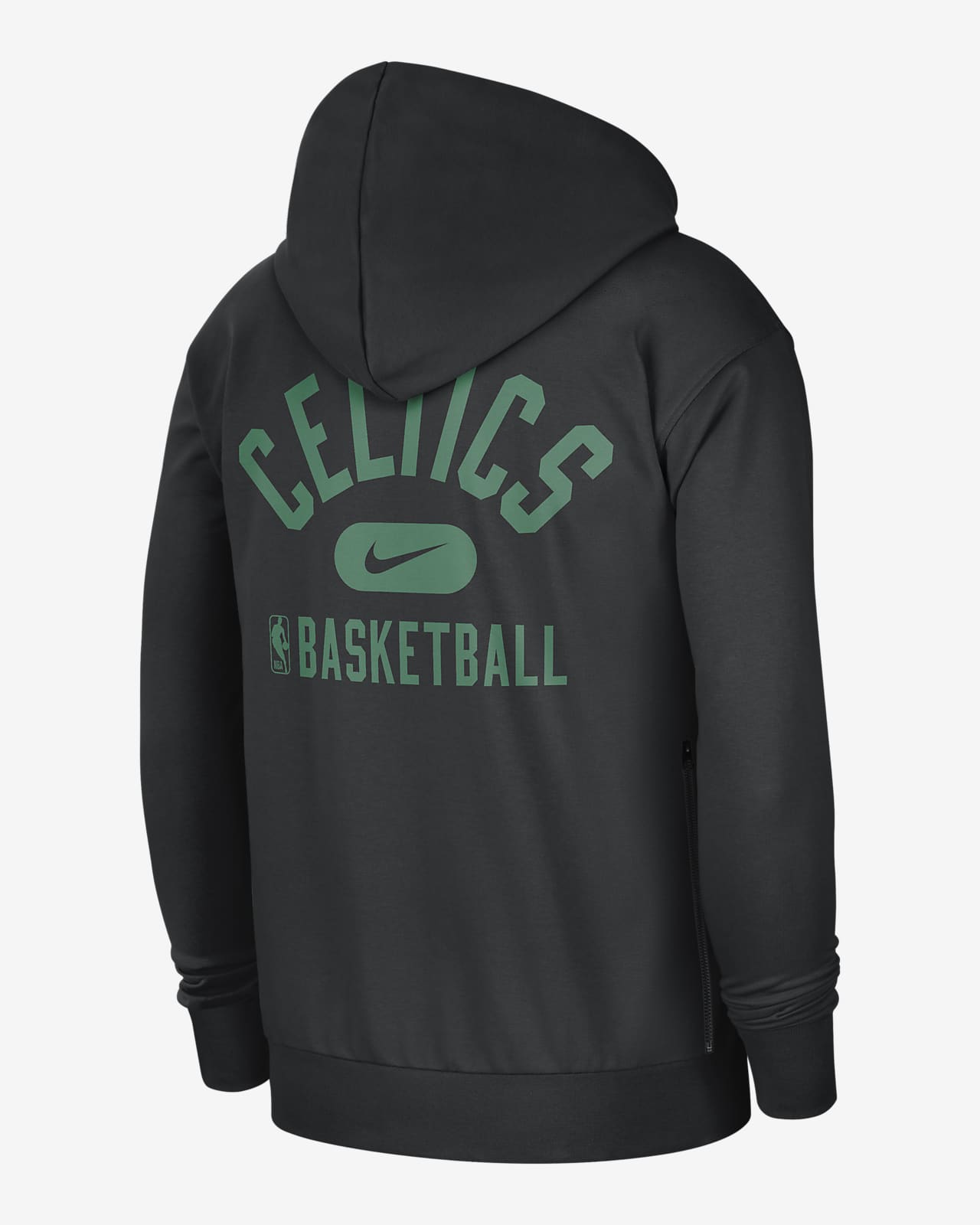 Boston Celtics Courtside Men's Nike NBA Full-Zip Fleece Hoodie. Nike NZ