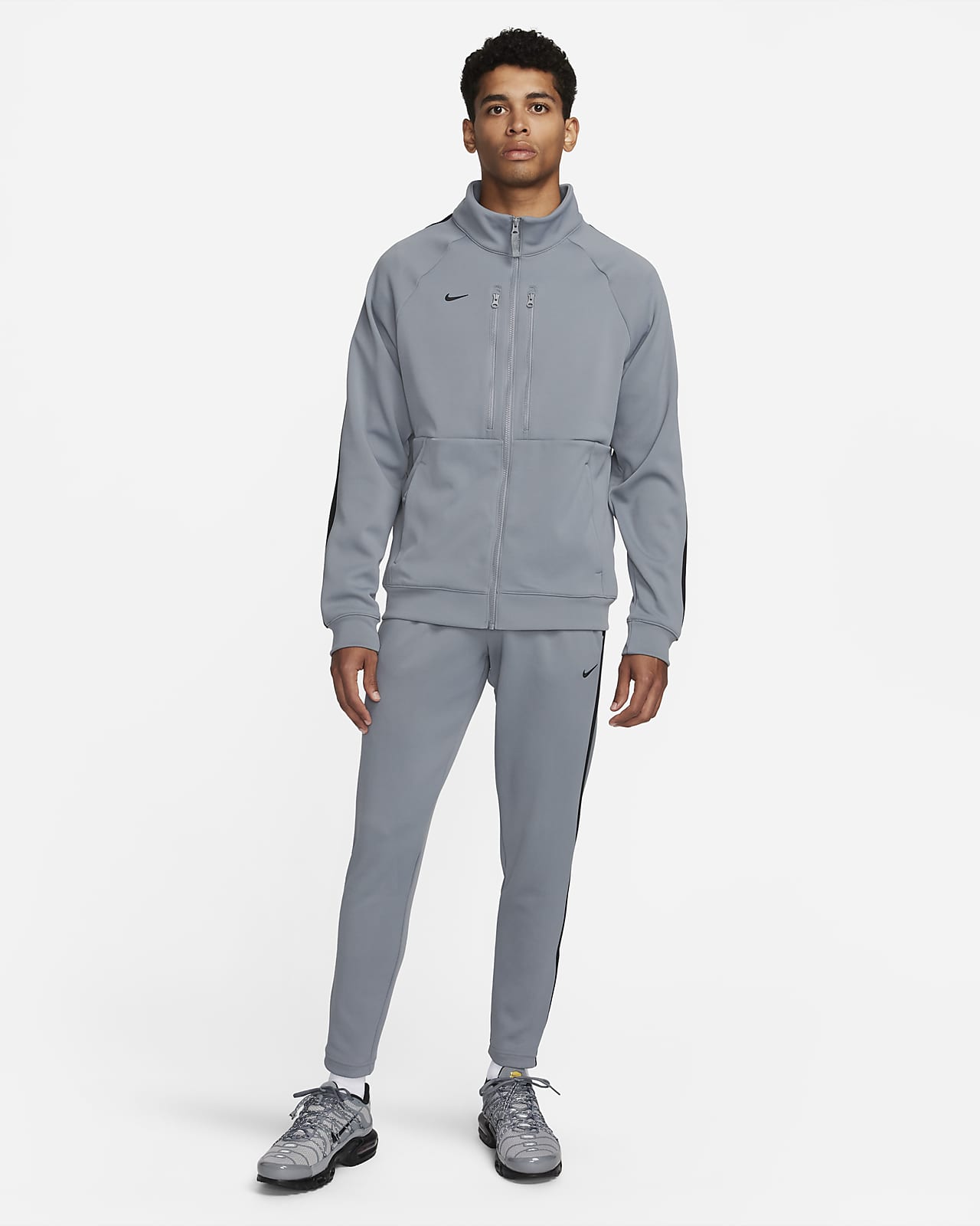 Nike gris online hombre