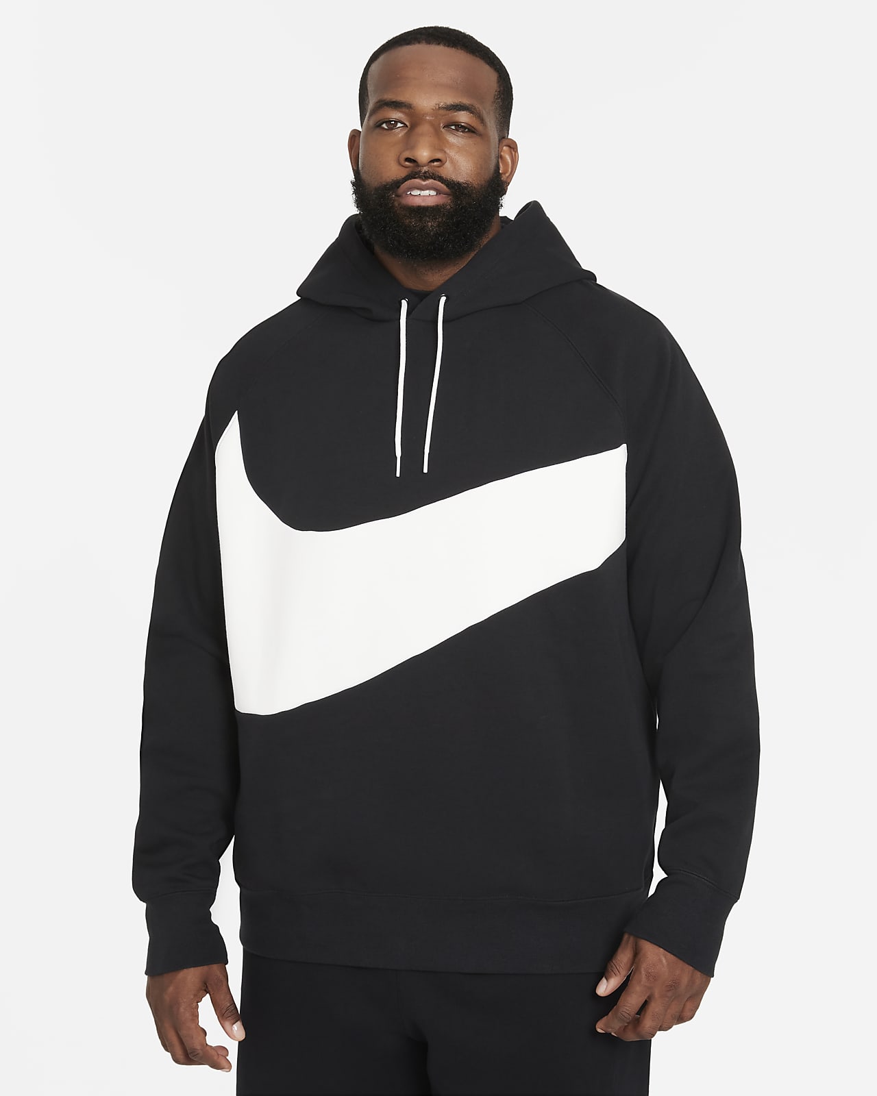 nike sportswear fleece swoosh hoodie