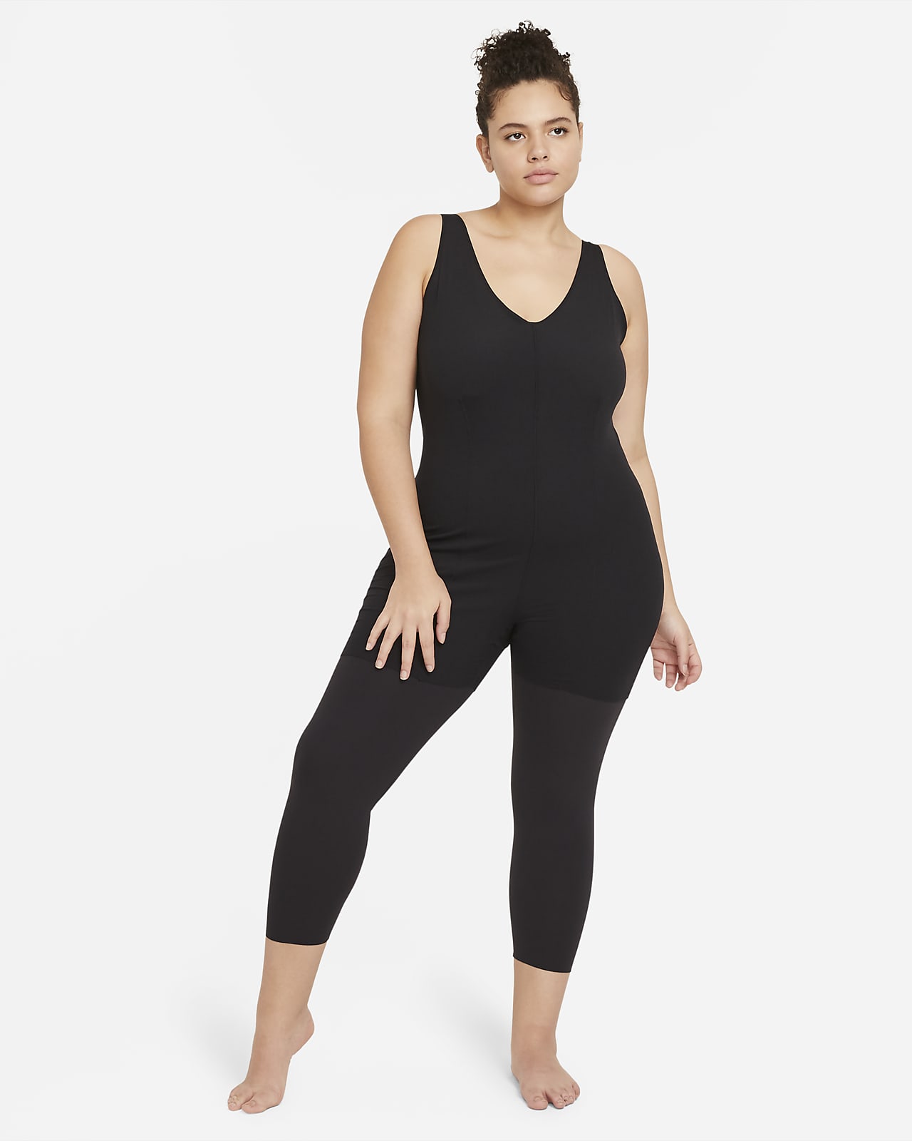nike yoga luxe jumpsuit