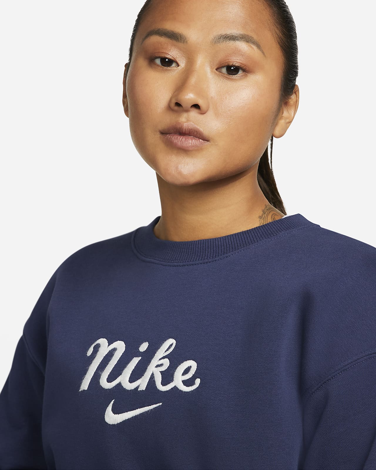 women's oversized crew neck sweatshirts