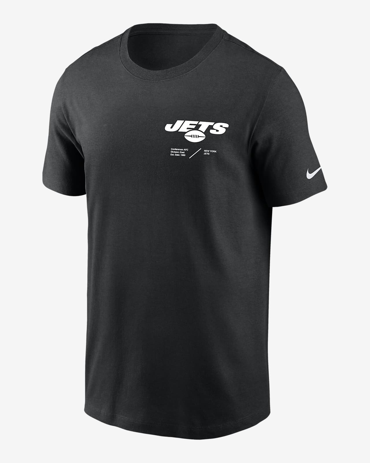 Men's Nike White New York Jets Legend Icon Performance T-Shirt