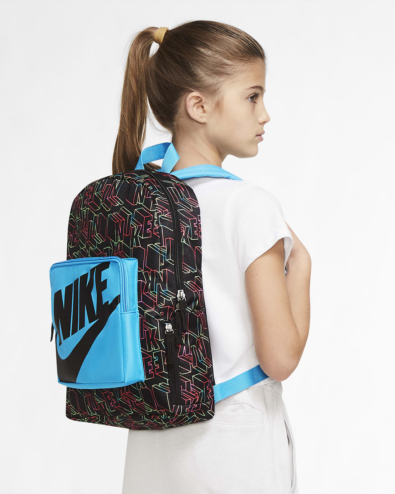 nike classic kids printed backpack