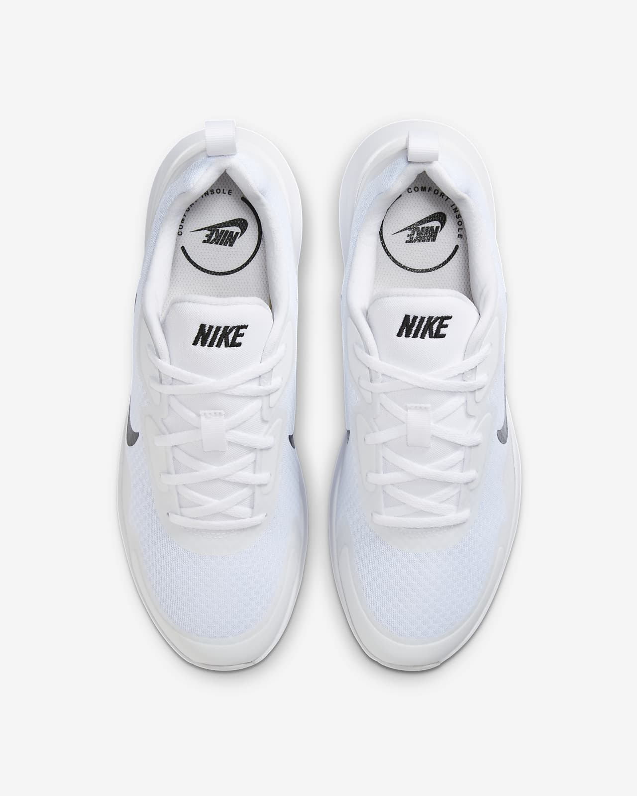 nike white sole shoes