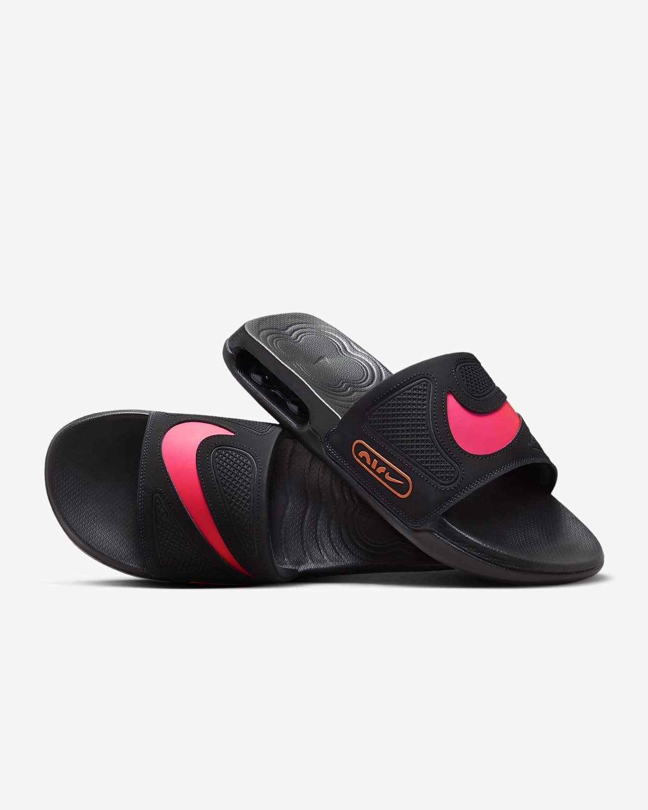 Nike slides best sale with strap mens