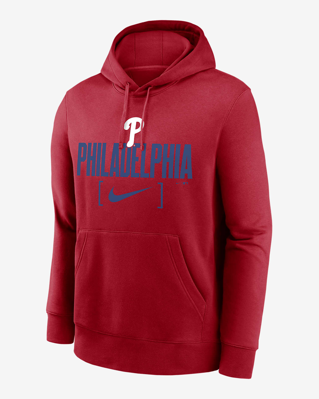 Philadelphia Phillies Club Slack Men's Nike MLB Pullover Hoodie
