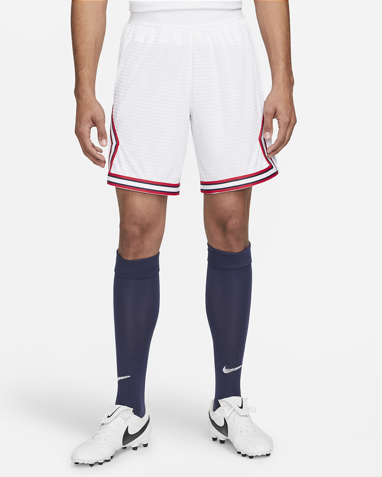 psg white shorts