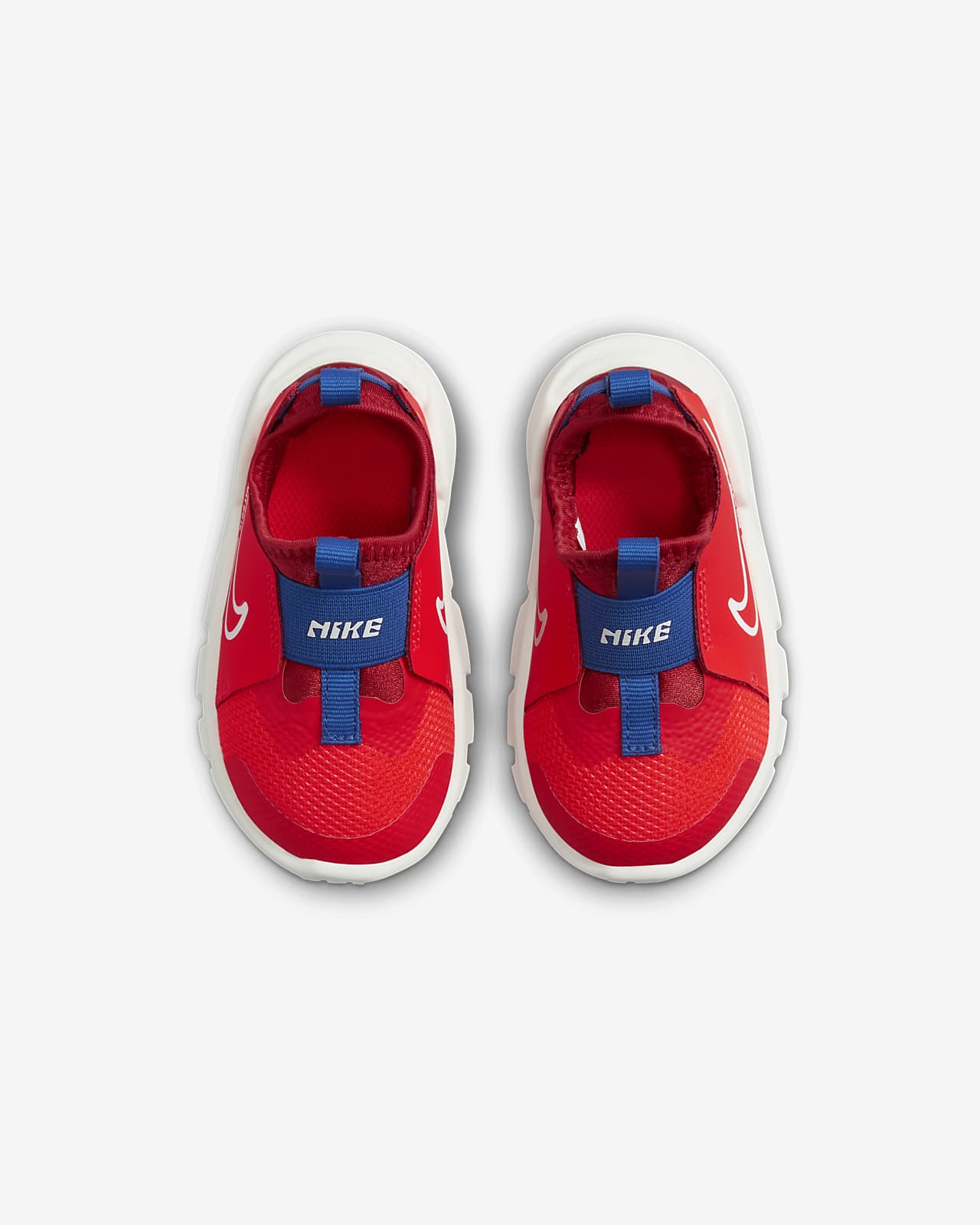 red nike flex runner