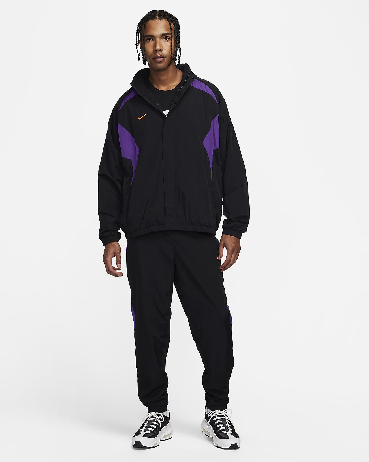 Nike Giacca Da Calcio Con Cappuccio Inter Witerized Nero Arancio Uomo -  Acquista online su Sportland