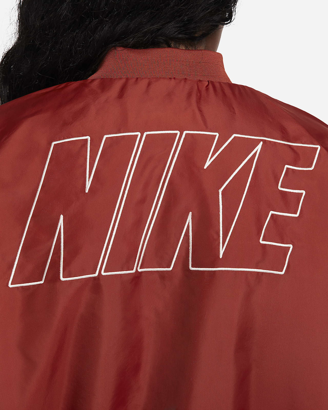 Nike Little Kids' Swoosh Faux Fur Jacket