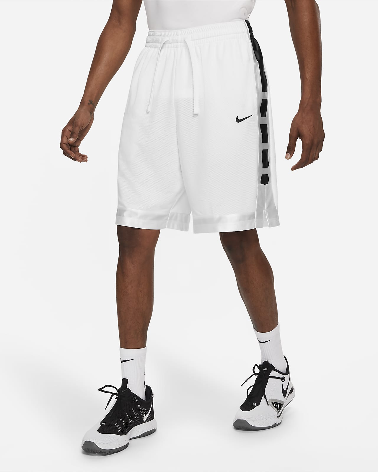 Nike Dri-FIT Elite Stripe Men's Basketball Shorts. Nike.com