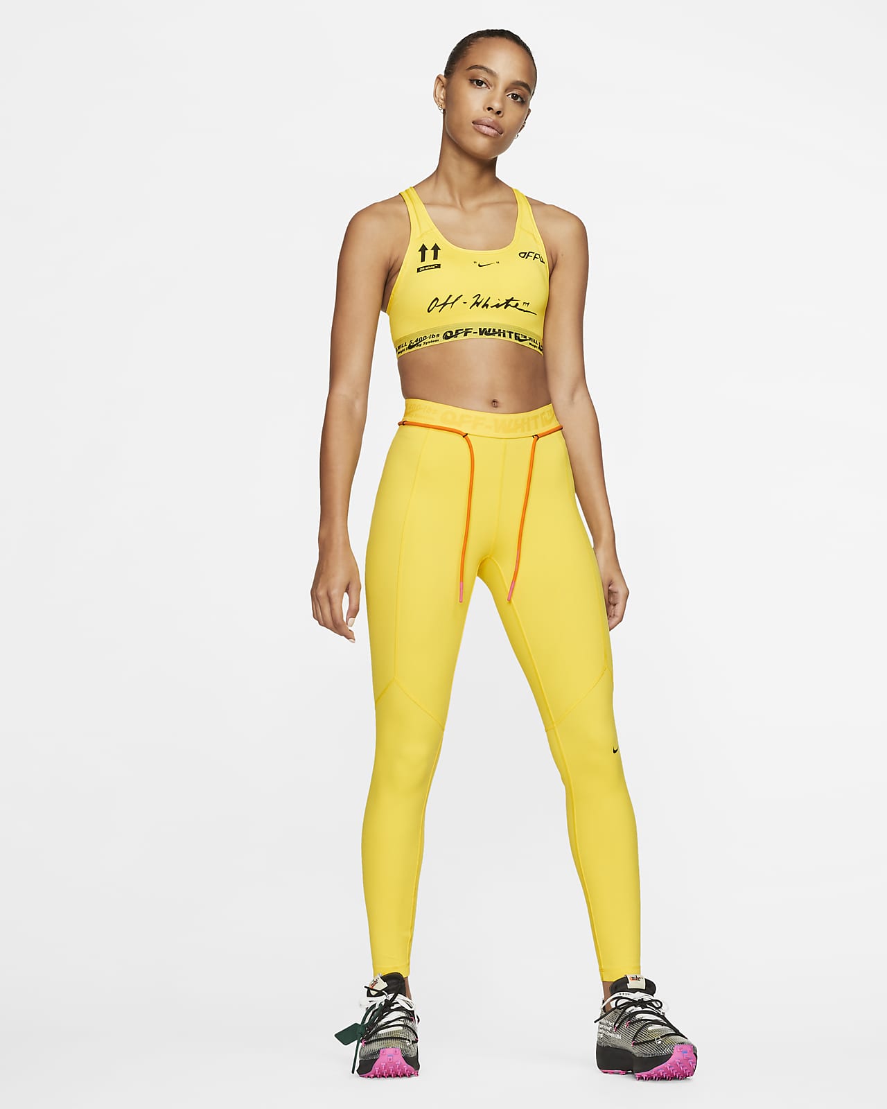 off white nike set for womens