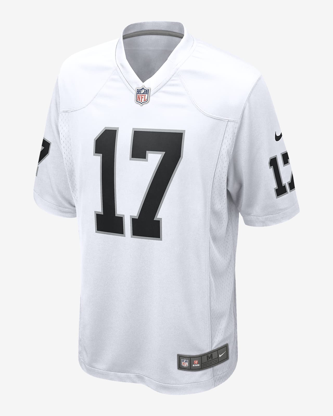 Nike NFL Las Vegas Raiders (Davante Adams) Men's Game Football Jersey - White L