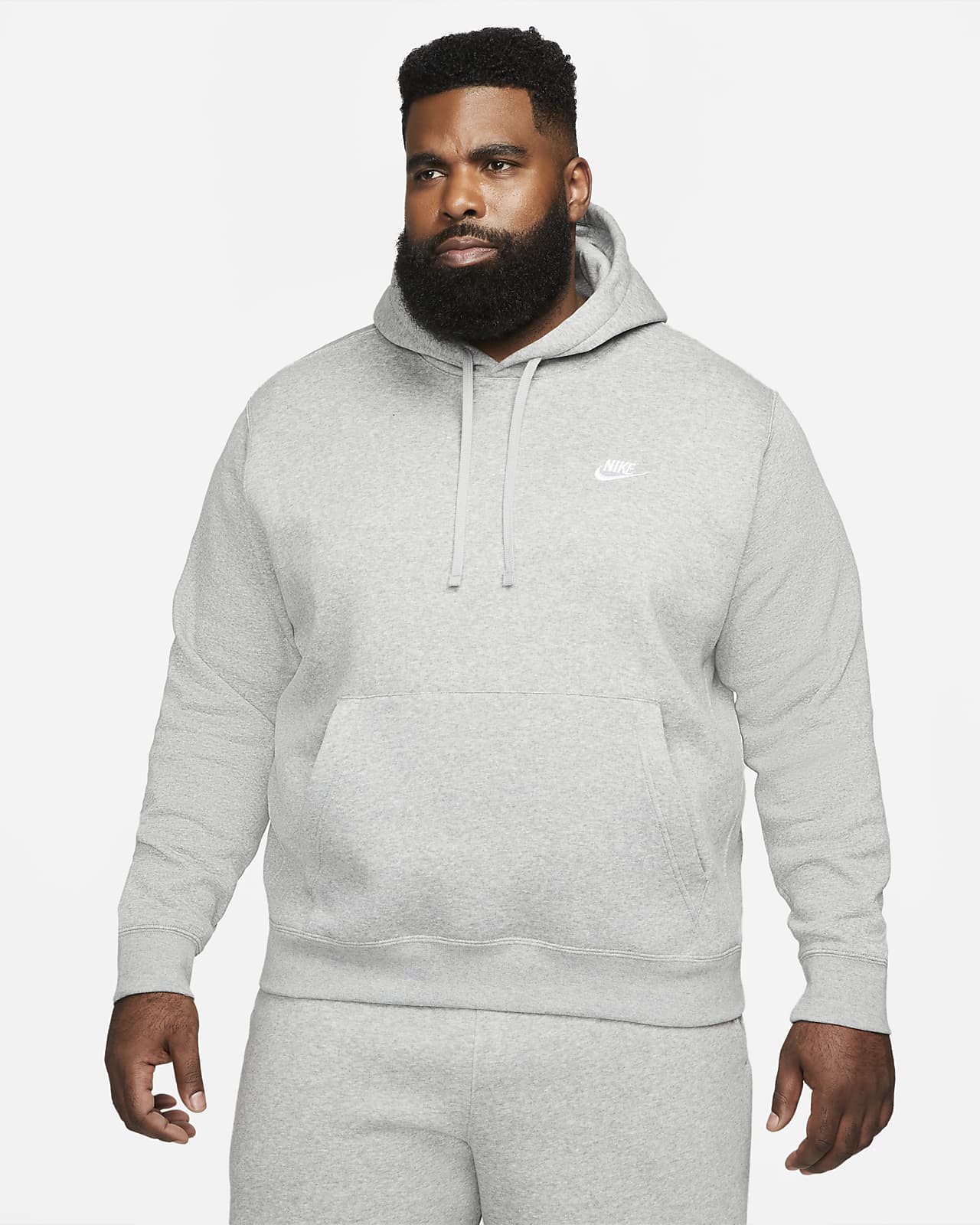 nike men's sportswear club fleece dna pullover hoodie
