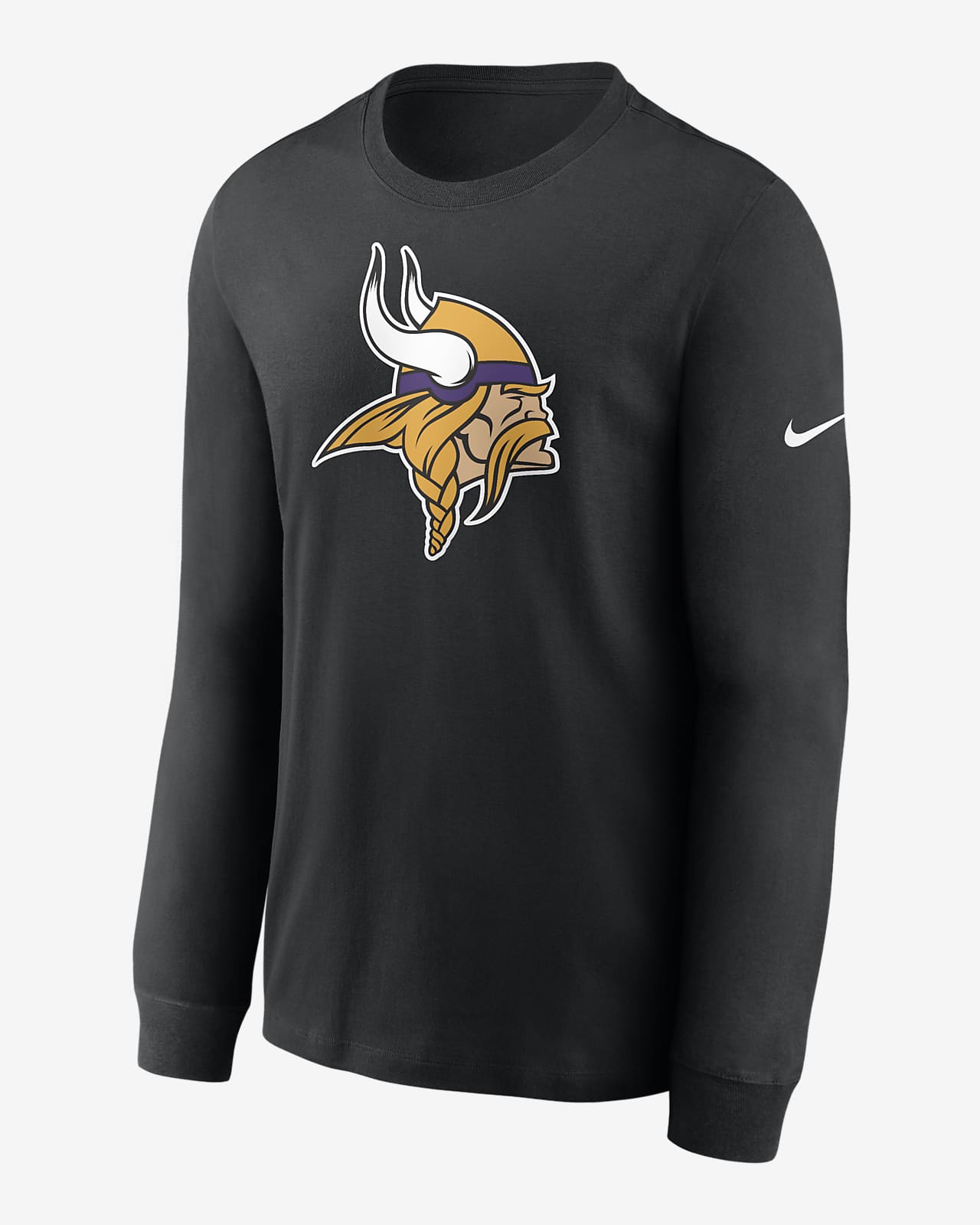 Nike Primary Logo (NFL Minnesota Vikings) Men’s Long-Sleeve T-Shirt ...