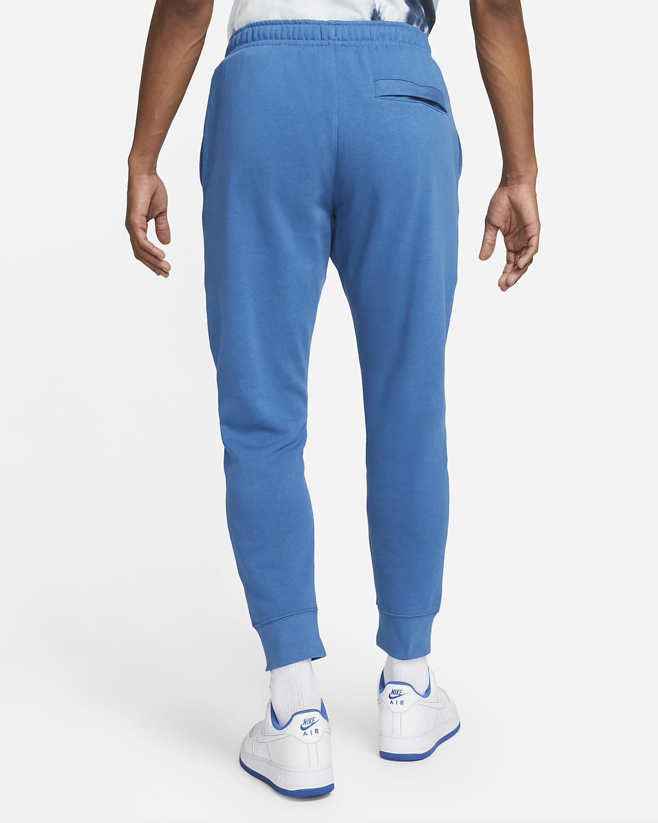 nike joggers blue men's