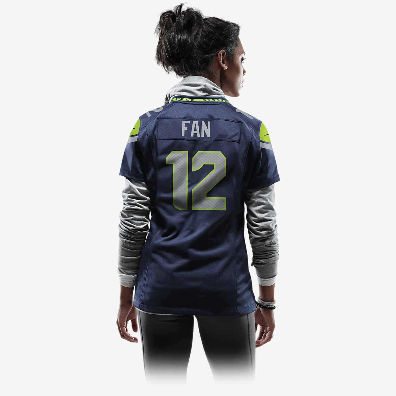NFL Seattle Seahawks (12 Fan) Women's Game Football Jersey. Nike.com