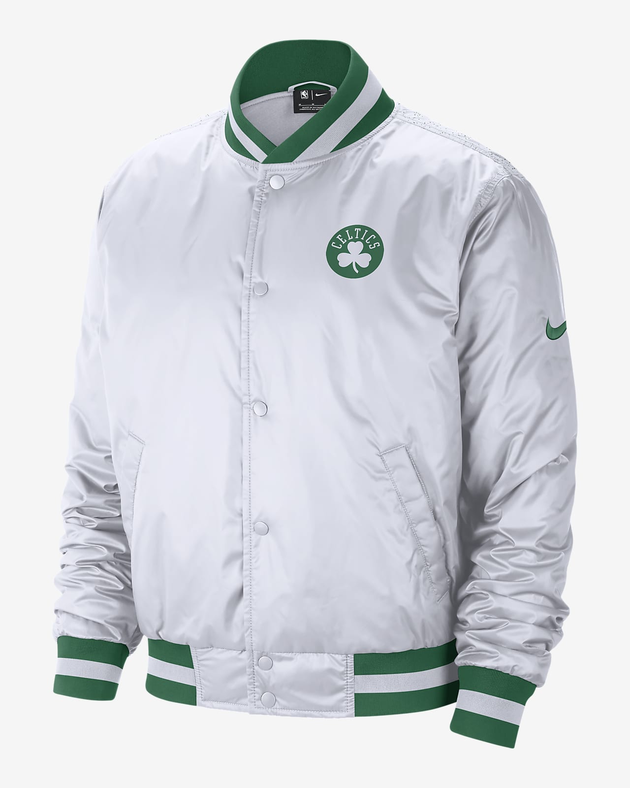Boston Celtics City Edition Courtside Men's Nike NBA Jacket