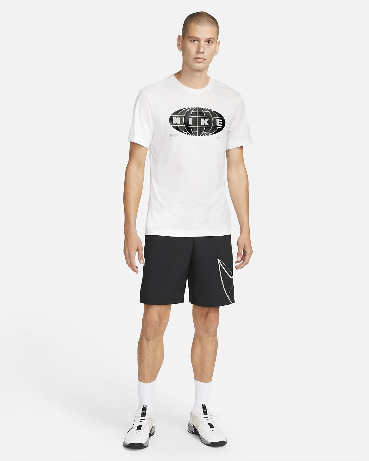 Nike Dri-FIT Men's Graphic Fitness T-Shirt. Nike LU