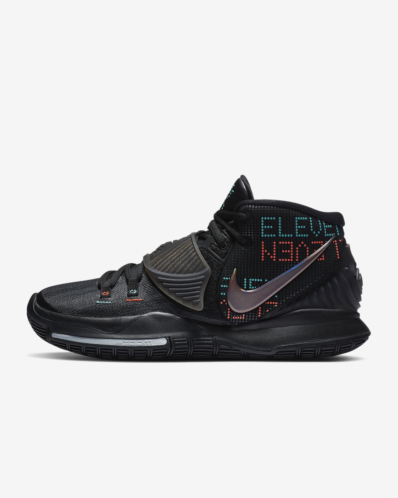 black basketball shoes