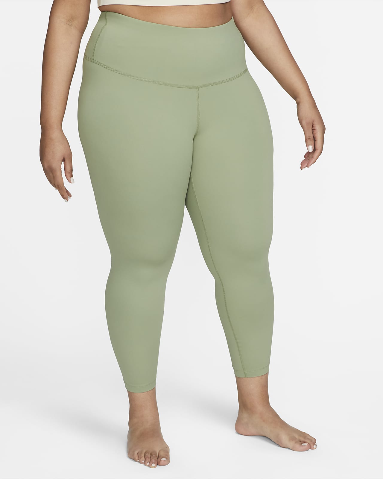 Leggings de 7/8 y tiro alto para mujer Nike Yoga Dri-FIT (talla grande).  Nike.com