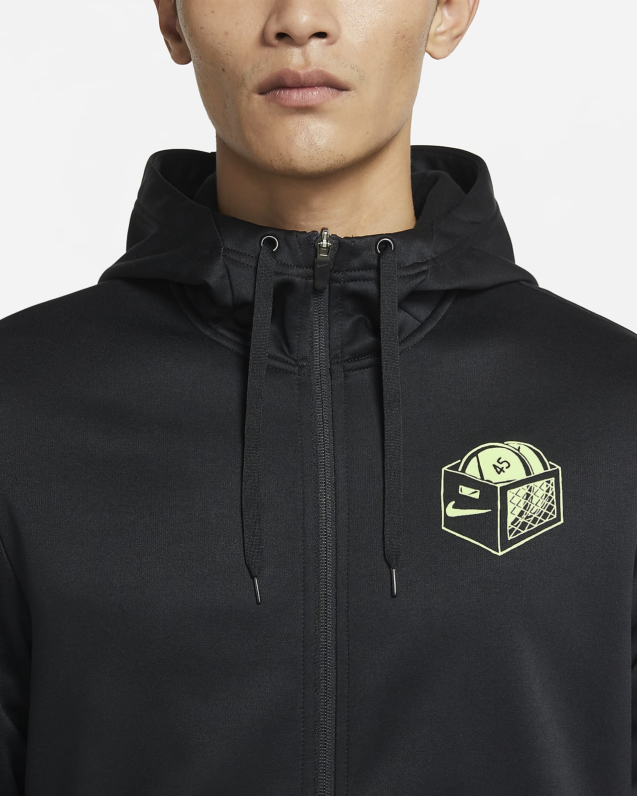 nike therma hoodie full zip