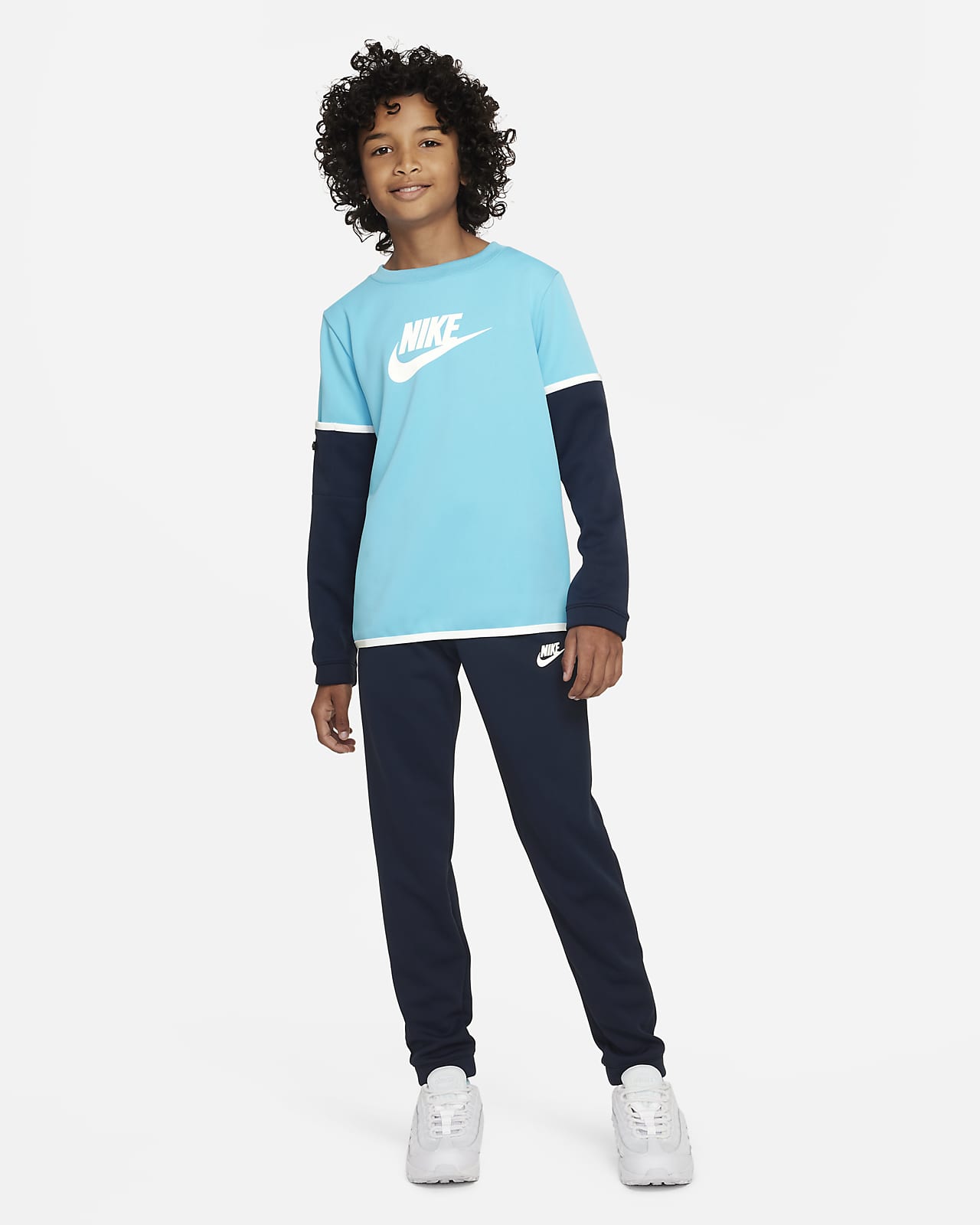 Straat Magazijn Vertrouwelijk Nike Sportswear Big Kids' Poly Tracksuit. Nike JP