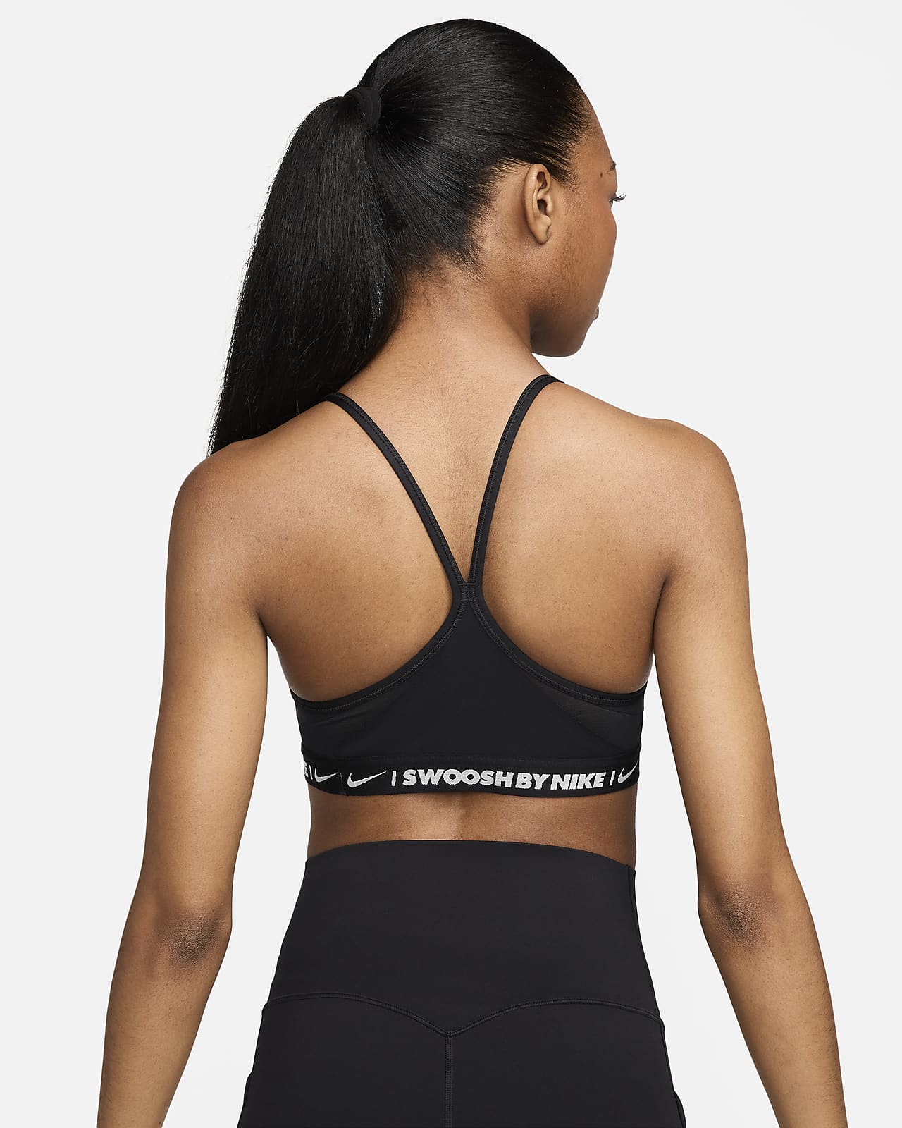 Buy Nike Navy Indy V-Neck Light Support Padded Sports Bra from Next  Luxembourg