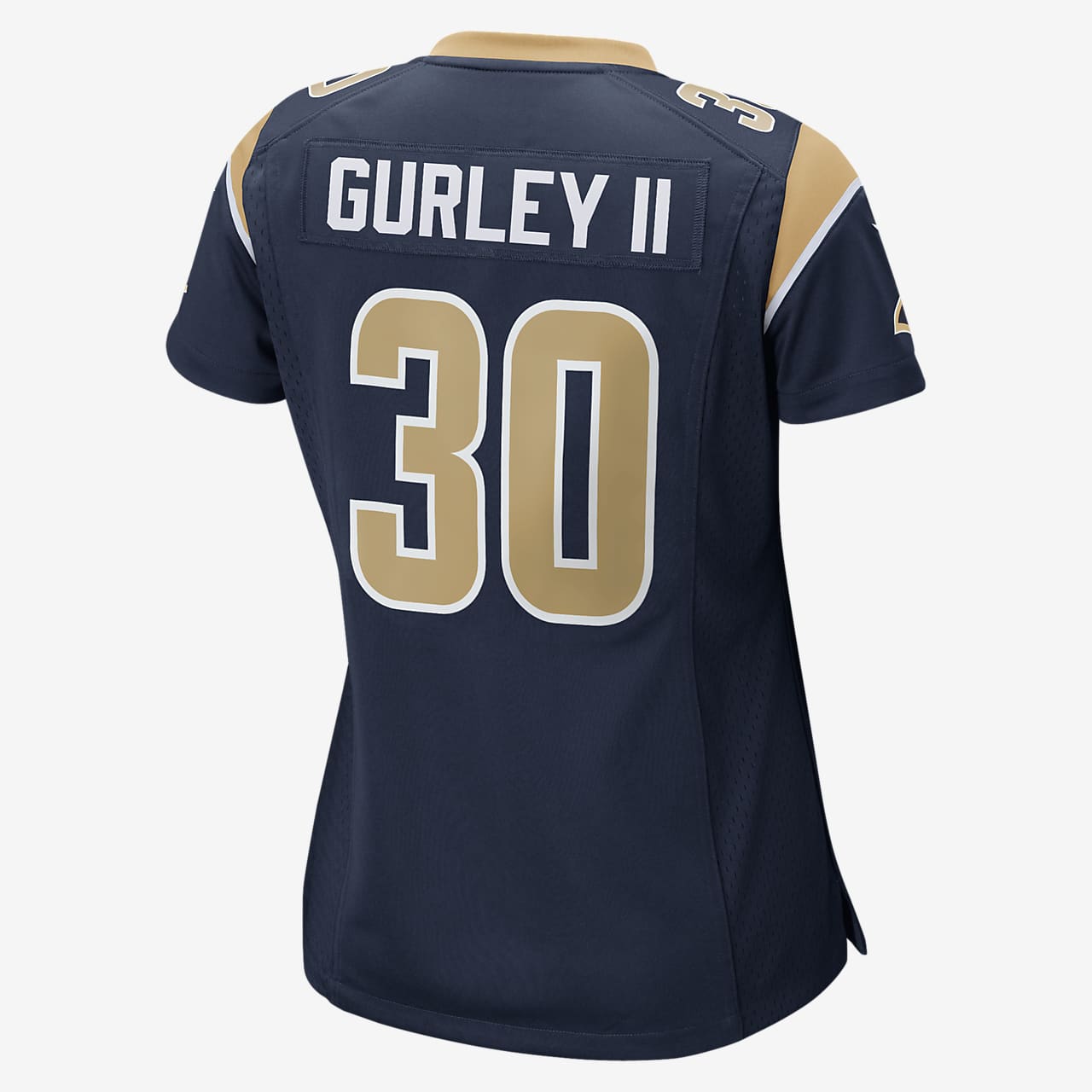 NFL Los Angeles Rams (Todd Gurley II) Women's American Football Home Game  Jersey