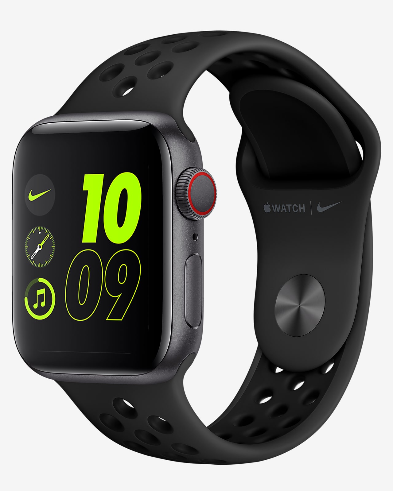 Apple Watch Nike SE GPS Cellular with Nike Sport Band 44mm Space Gray Aluminum Case