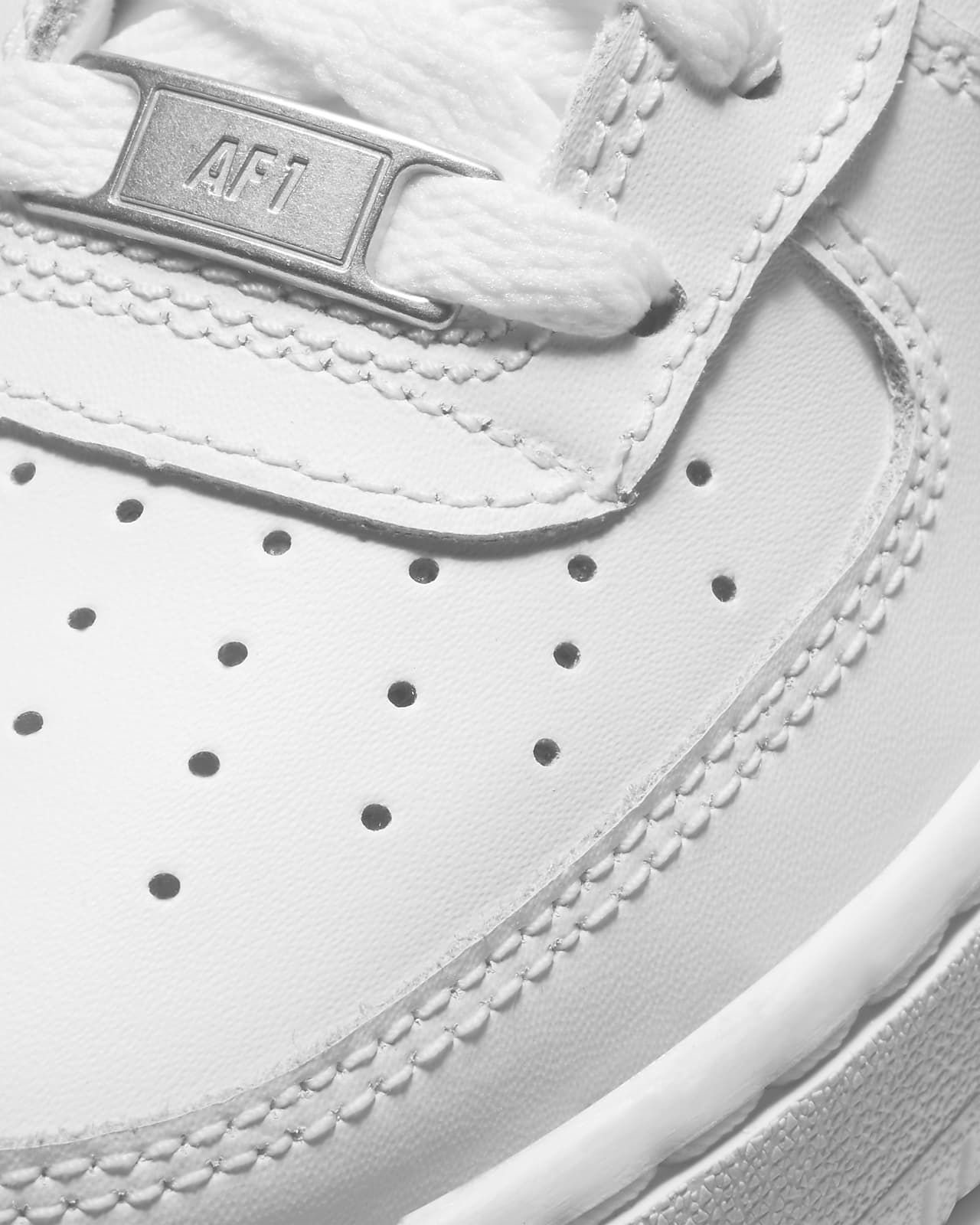 nike air force 1 white youth 4