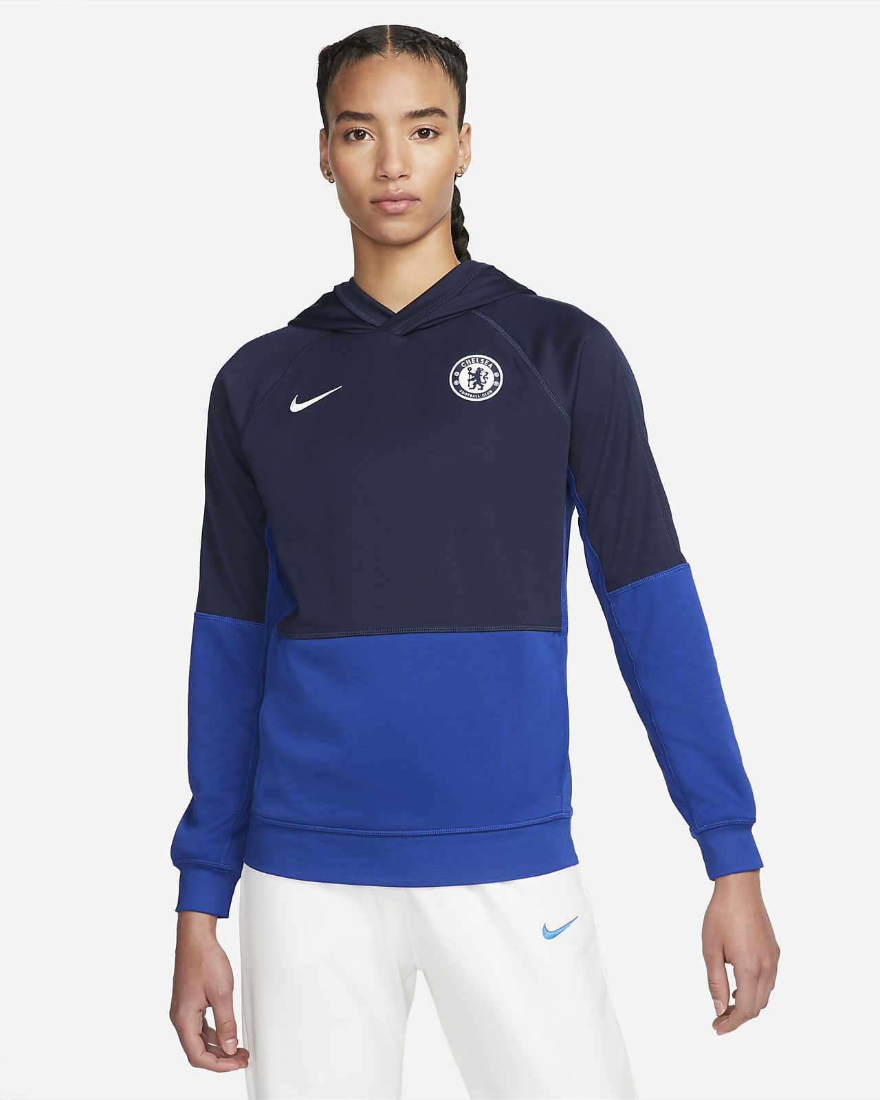 Chelsea F.C. Women's Nike Dri-FIT Pullover Hoodie