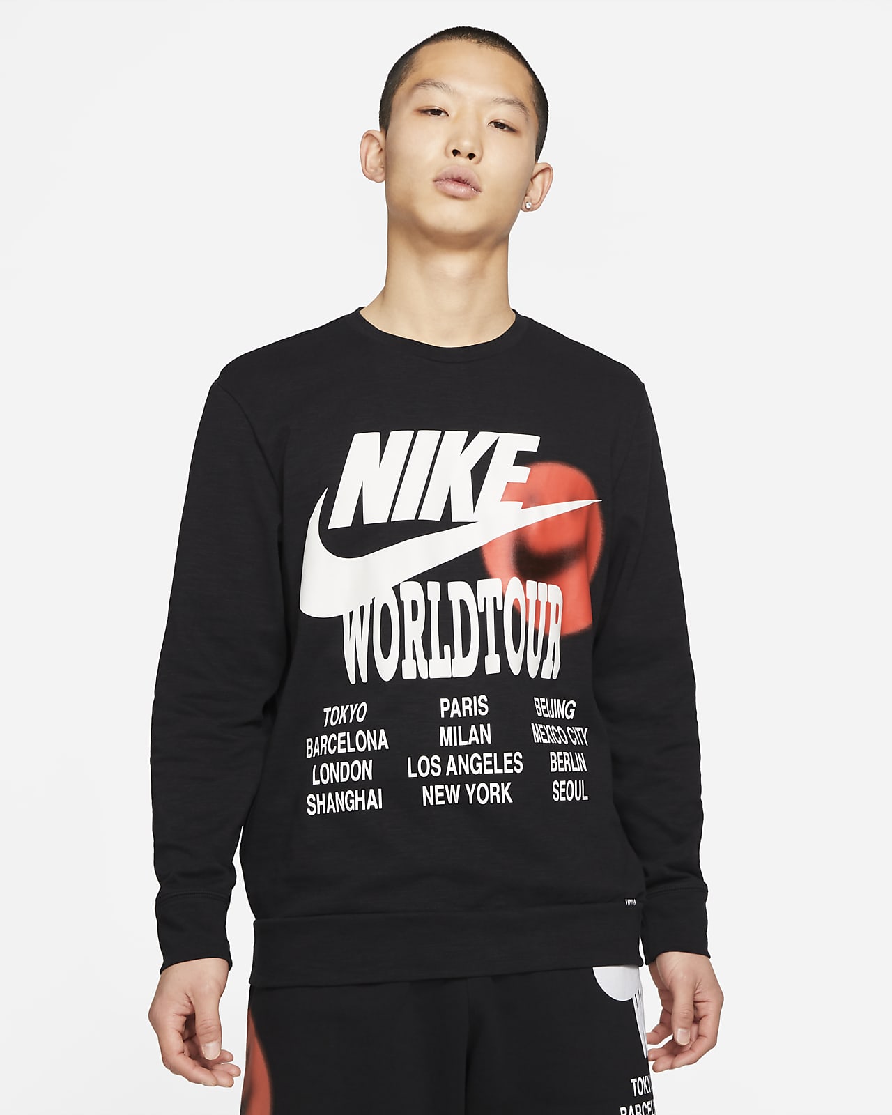 nike world tour long sleeve