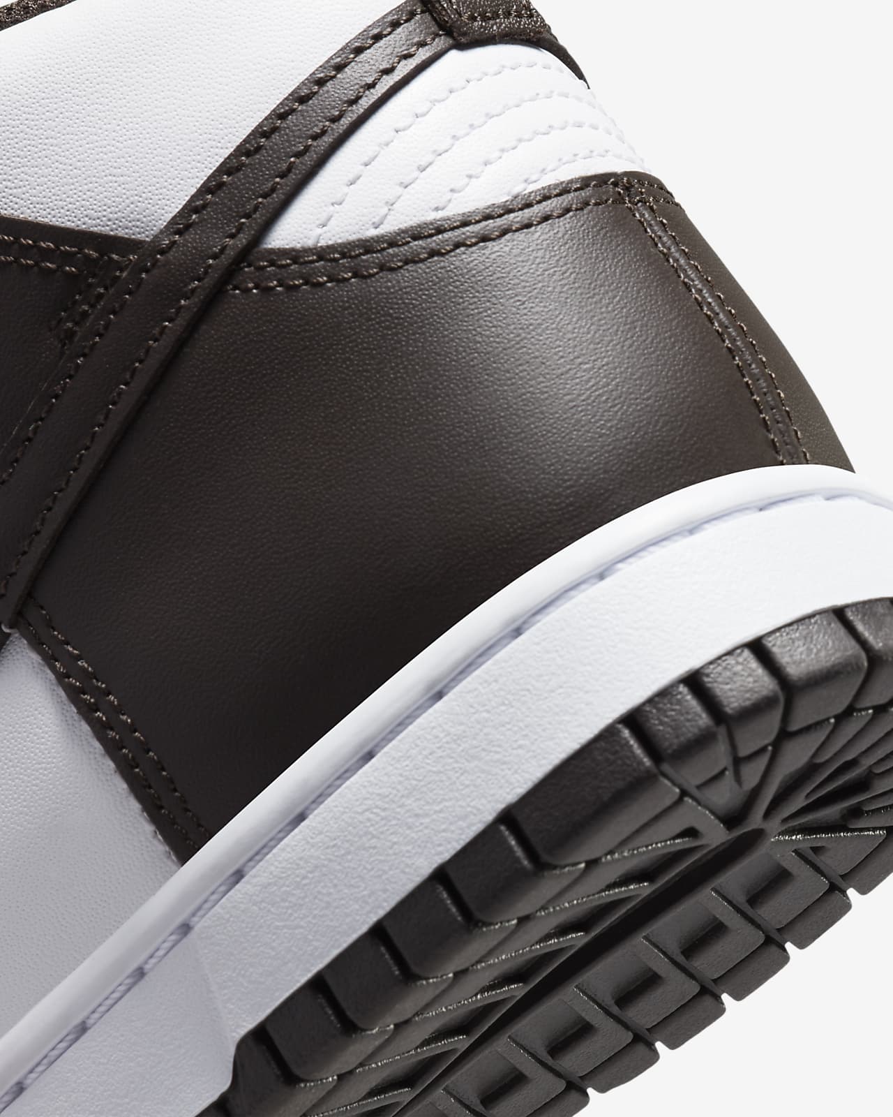 Nike Dunk HIGH 'Black White' (White/Black-Total