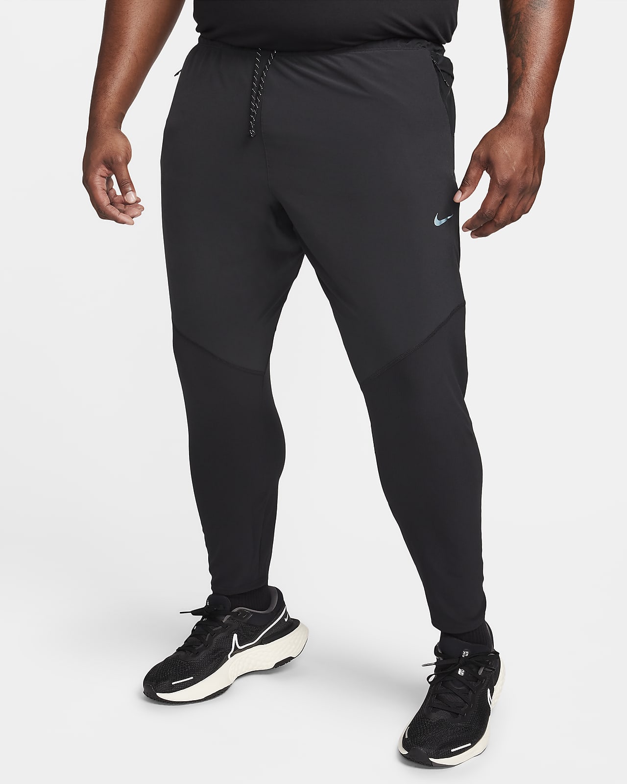 Nike Phenom Dri-Fit Woven Running Gym Pants Mens Size Large Black
