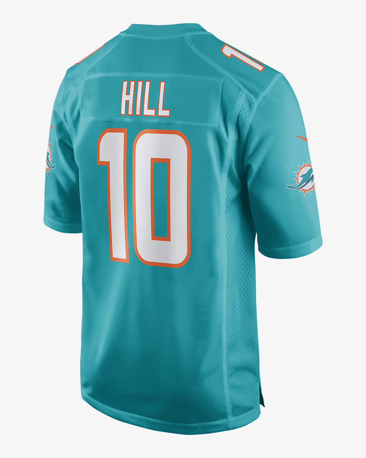 NFL Miami Dolphins (Tyreek Hill) Men's Game Football Jersey.