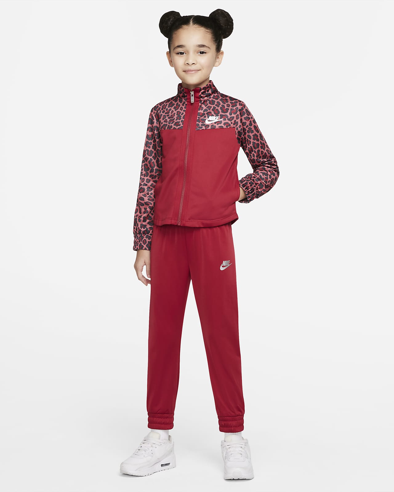 Nike Tuta da Bambina Swoosh Tape Rosa 36G343
