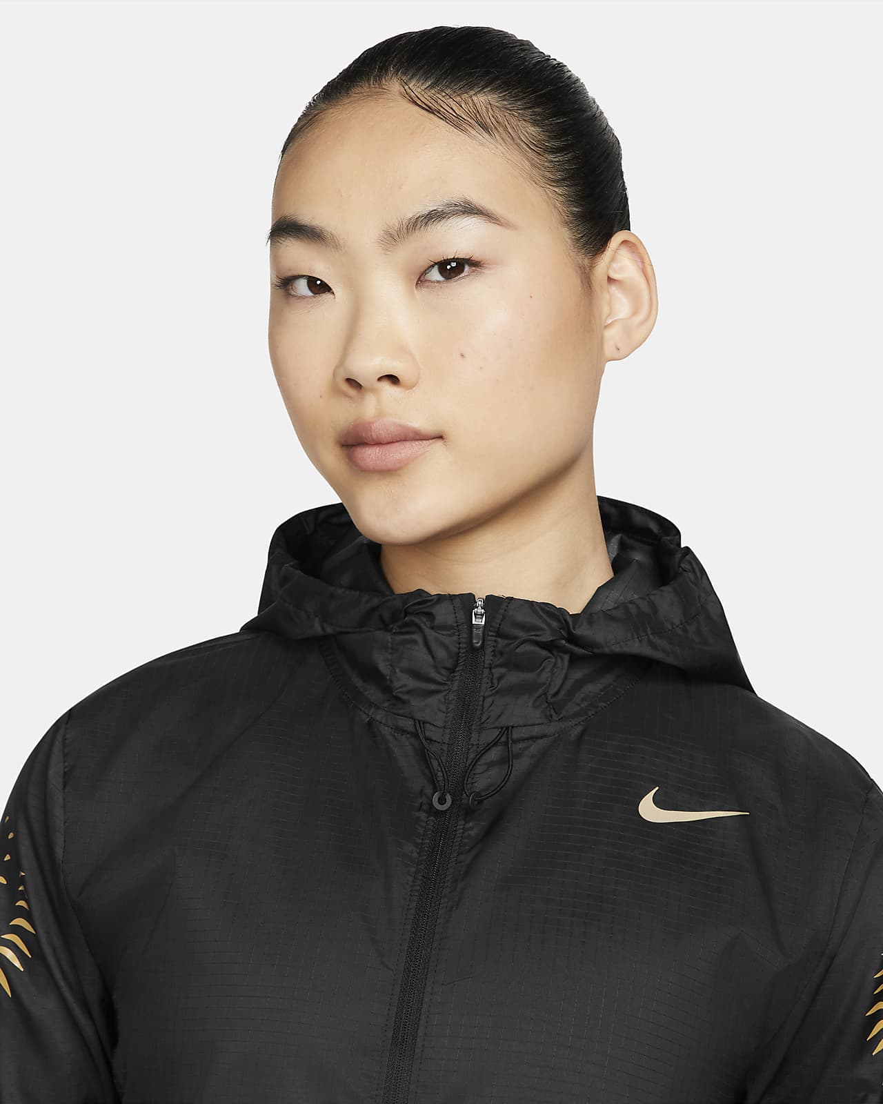 nike zip running jacket