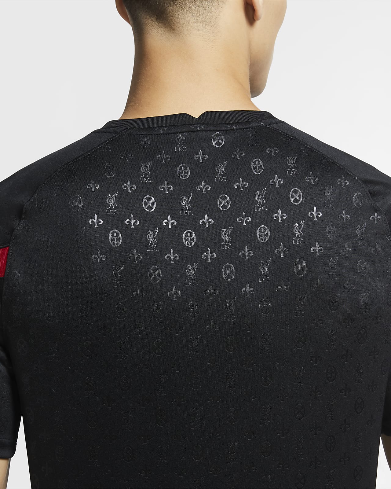 liverpool fc black training top