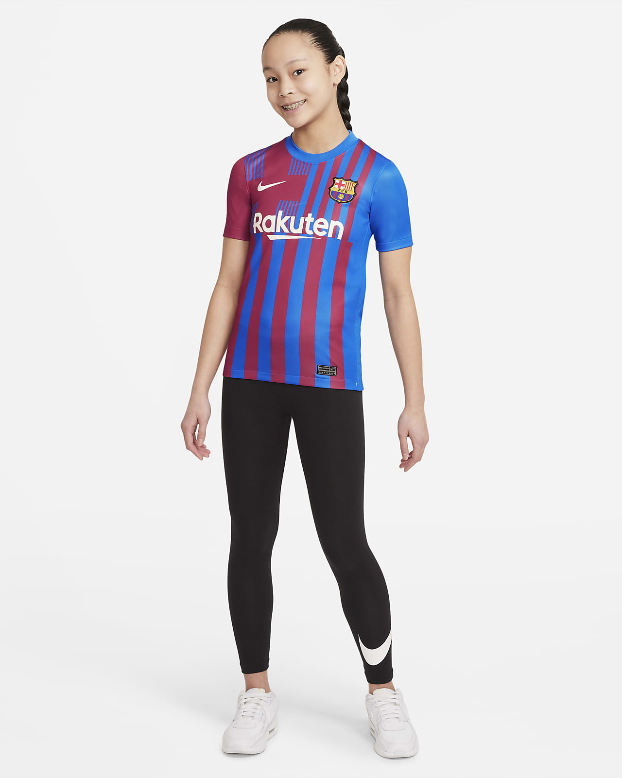 Primera equipación Stadium FC Barcelona 2021/22 Camiseta de - Niño/a. Nike ES