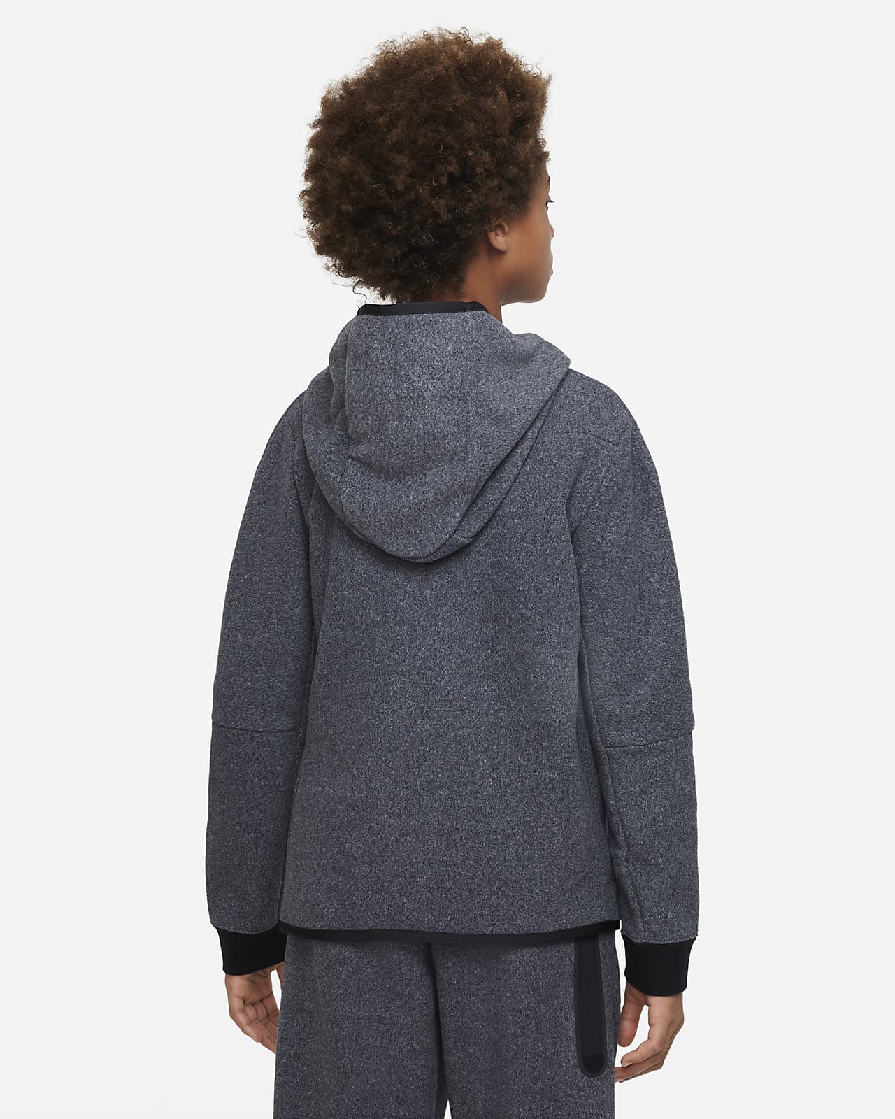 dosis Teseo acre Nike Sportswear Tech Fleece Sudadera de invierno con capucha y cremallera  completa - Niño. Nike ES