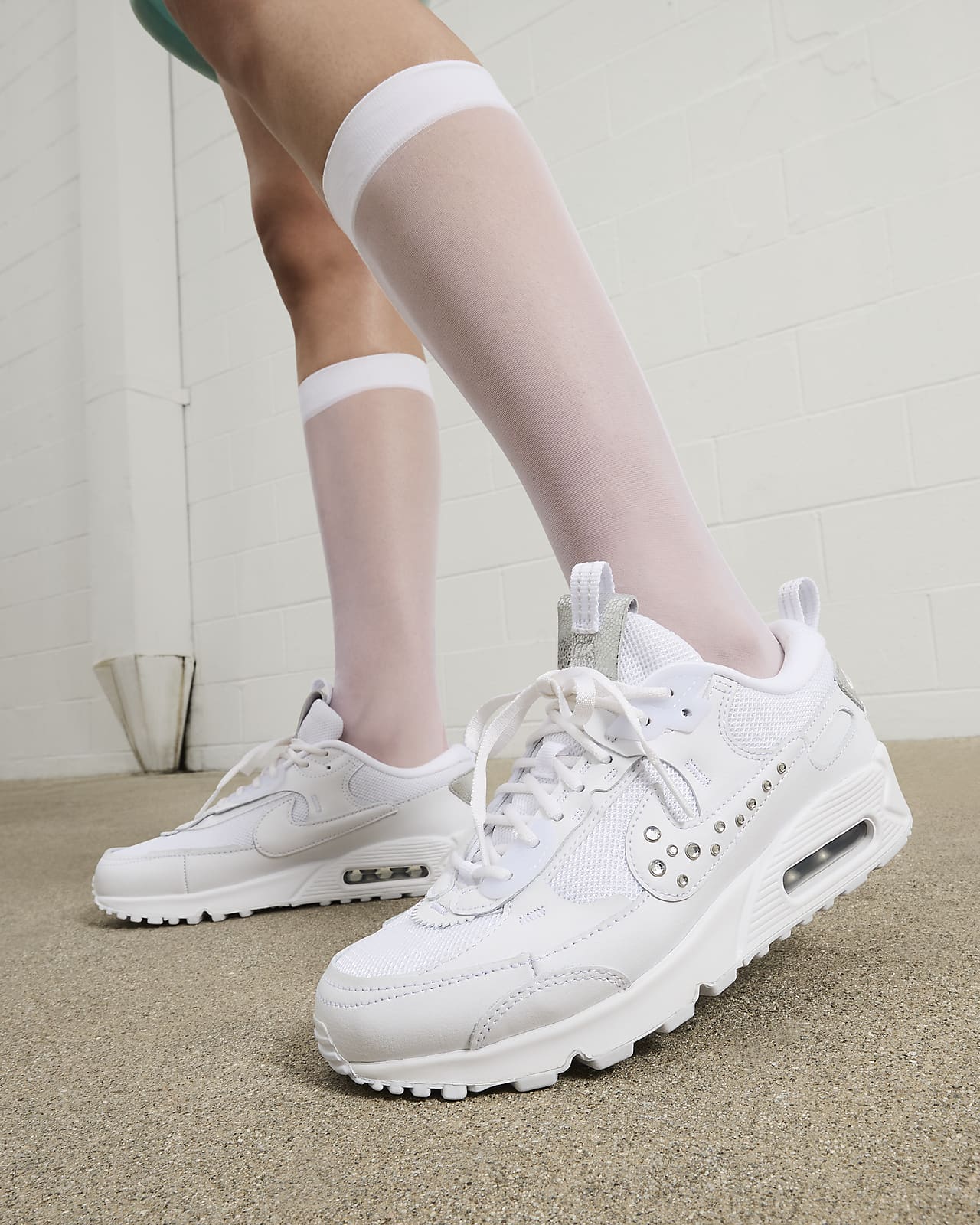 Nike air max 90 deals womens white